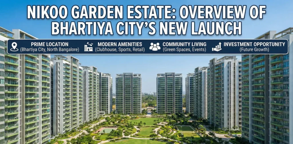 Nikoo Garden Estate: Overview of Bhartiya City’s New Launch