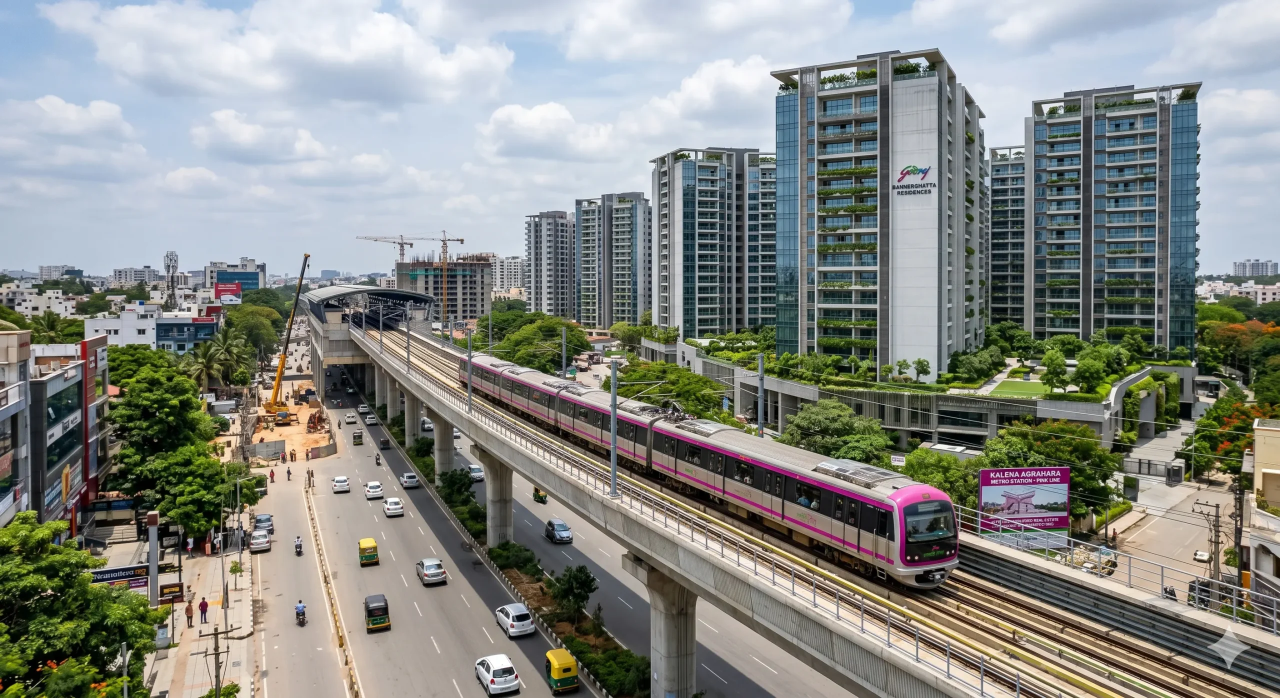 40% ROI? How the Pink Line is Reshaping Bannerghatta Road Real Estate
