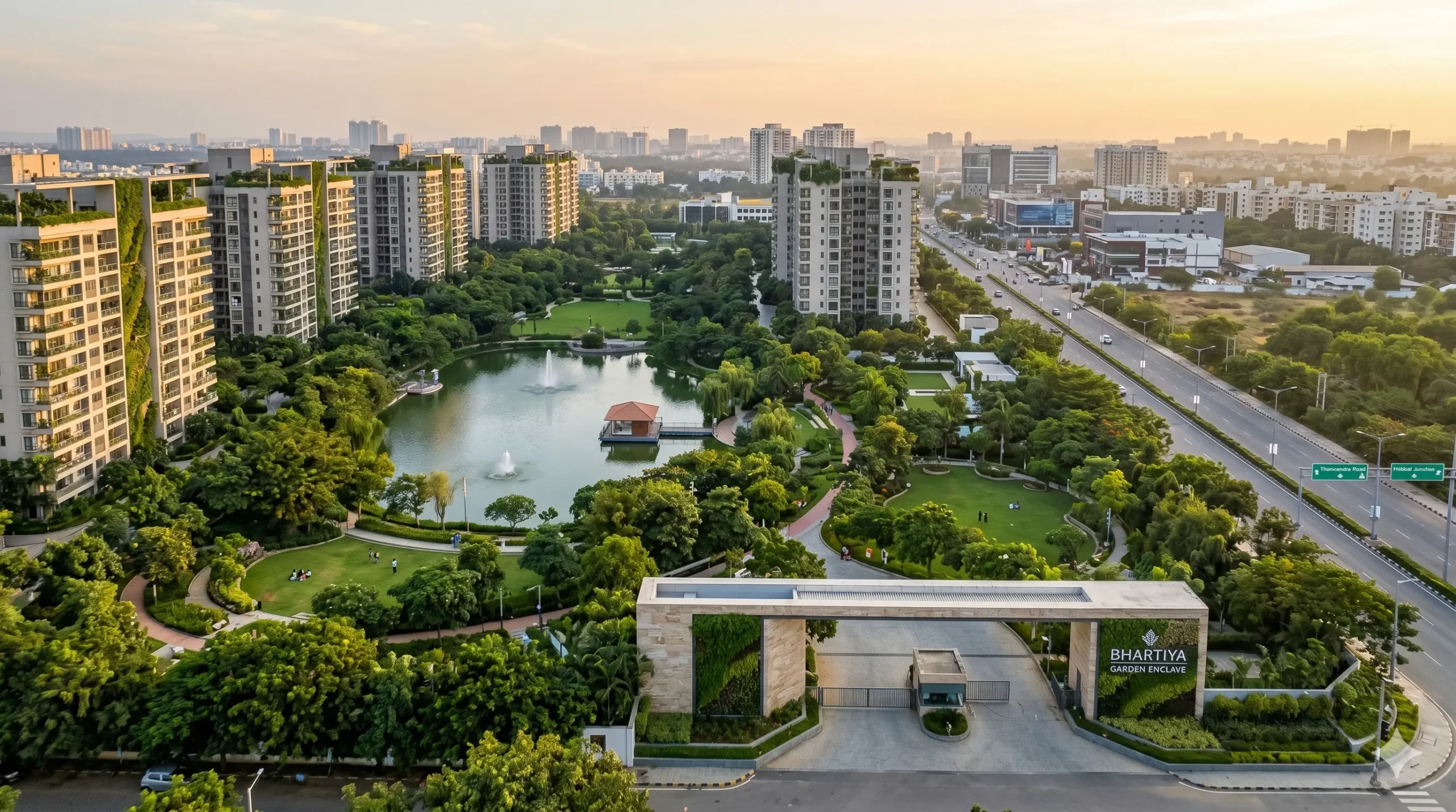 Bhartiya Garden Enclave