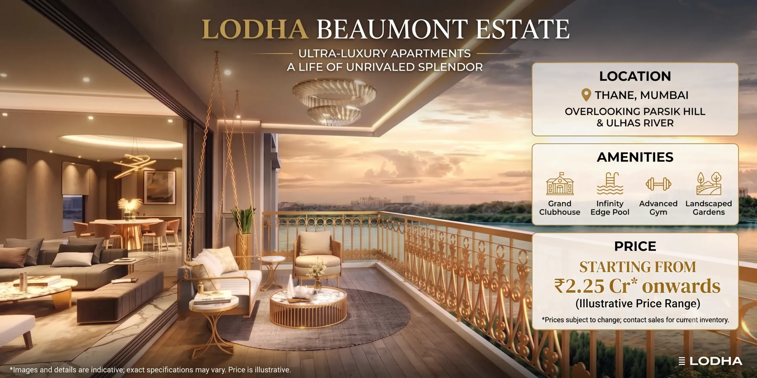 Lodha Beaumont Estate | Luxury Apartments, Price, Amenities & Location