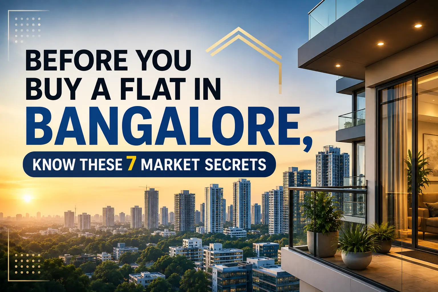 Before You Buy a Flat in Bangalore, Know These 7 Market Secrets